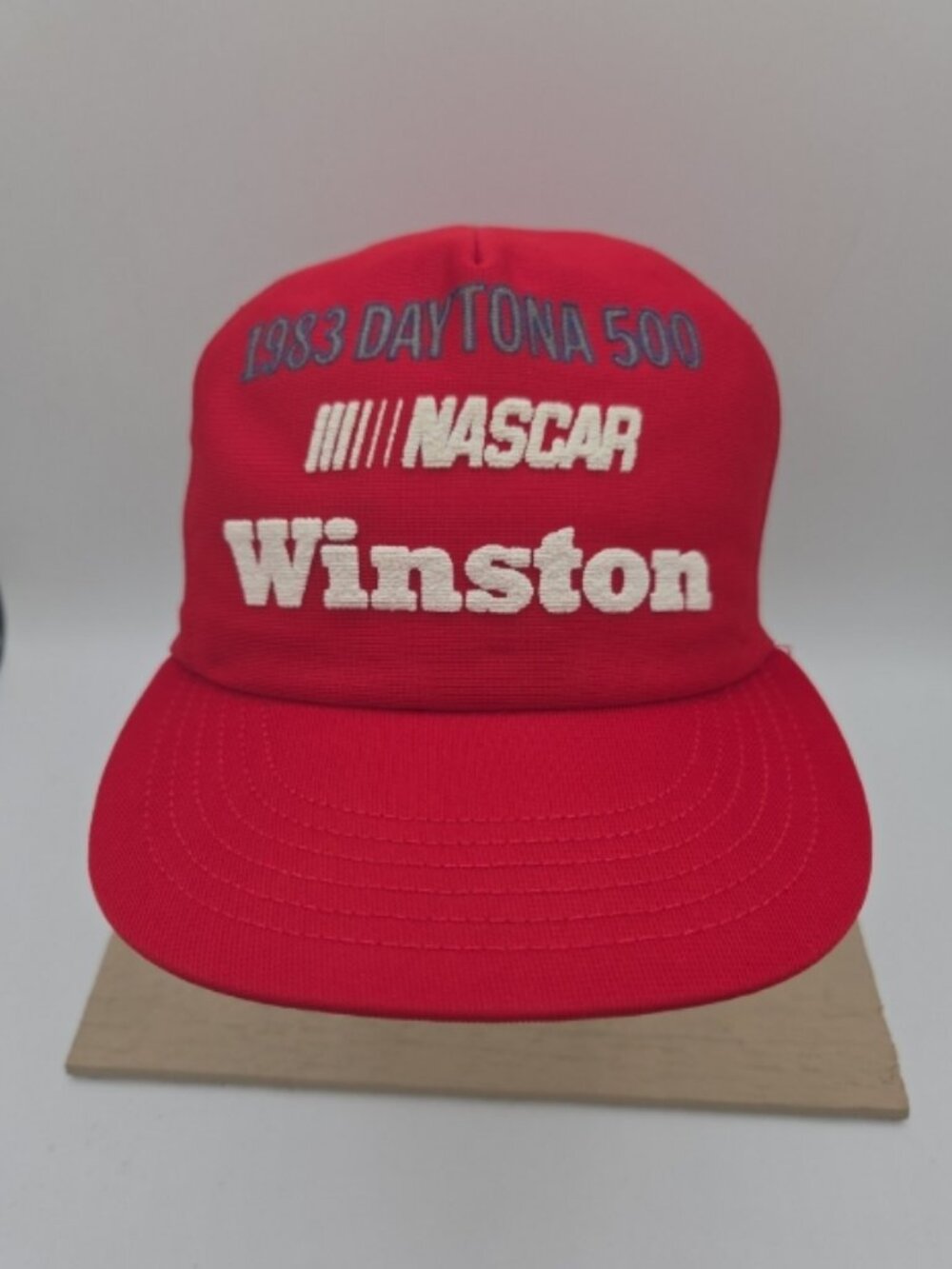 Vintage 1983 Daytona 500 Winston NASCAR Snapback Hat (Challenger Caps)